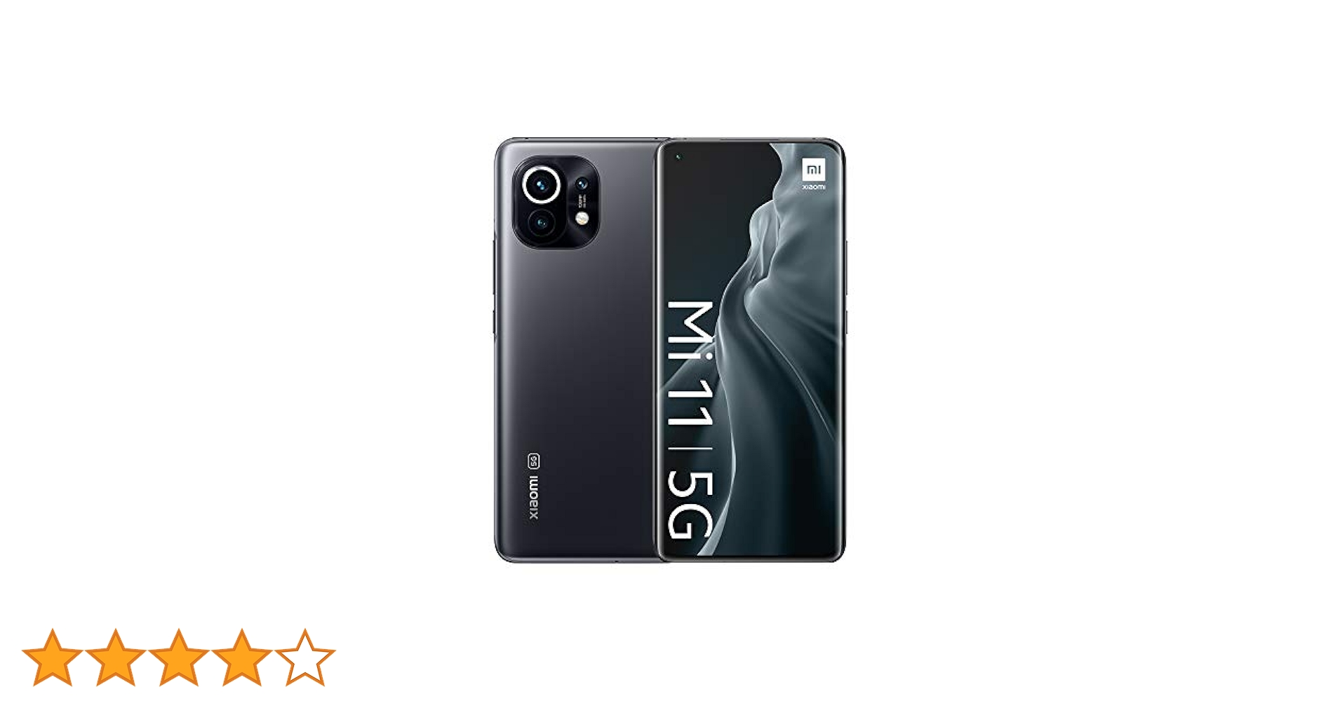 美品 mi11 5g 8g 128gb  xiaomi　ブラック Xiaomi Mi 11 5G 8-12GB RAM | 128-256GB | 6.81